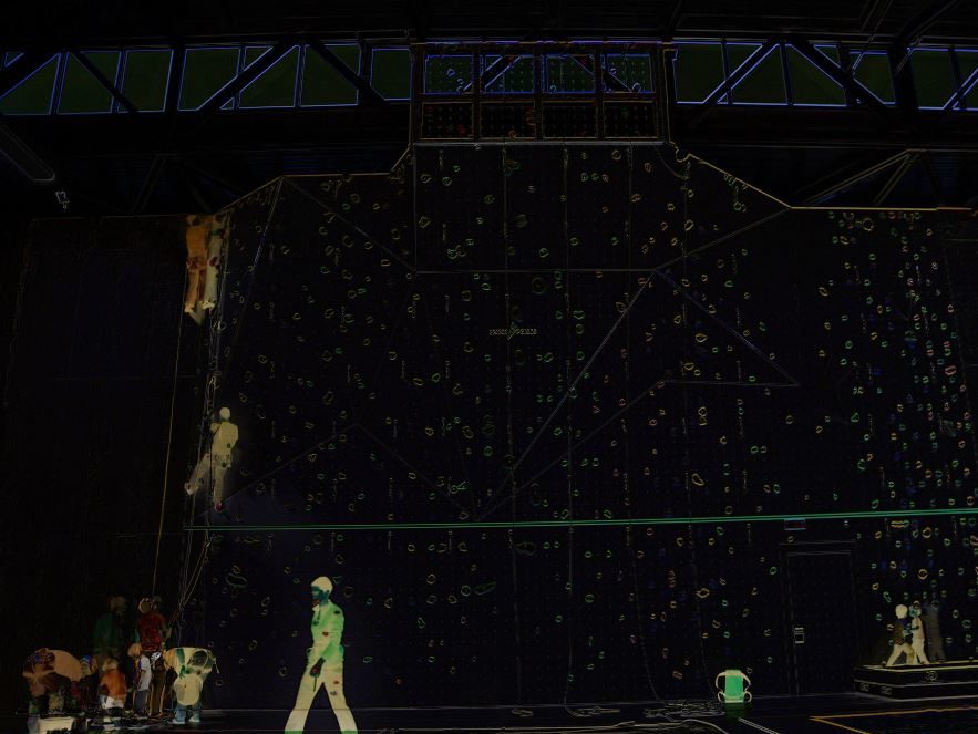 Salle escalade nuit - CAS Sion